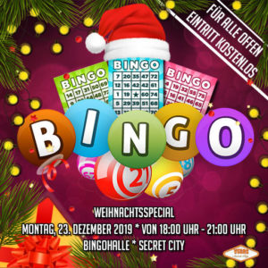 Bingo Silvester Spezial @ Bingohalle